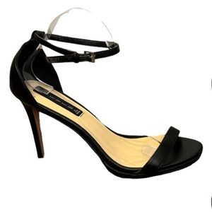 Steven by Steve Madden Black Heels strappy ankle strap
